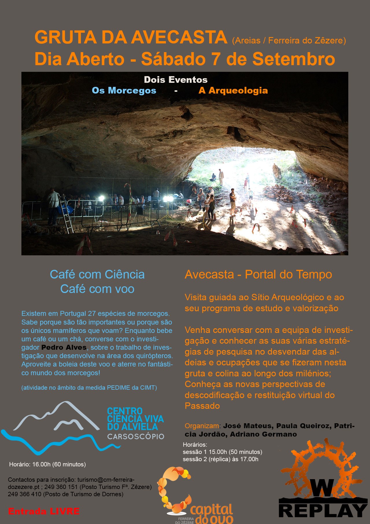 Dia Aberto - Gruta de Avecasta