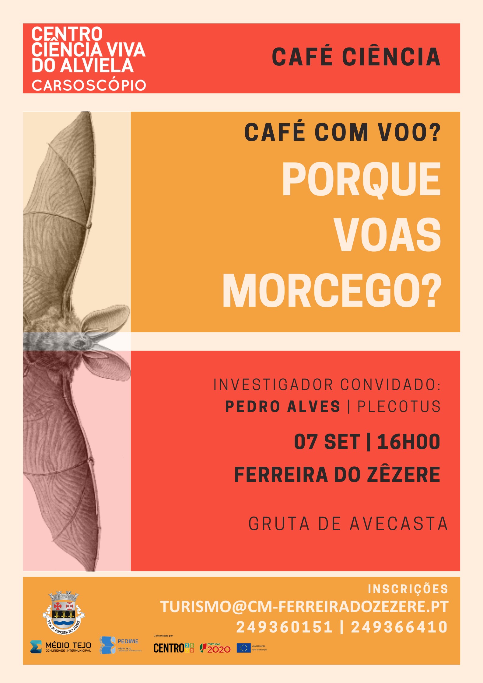 Café com Ciência - Gruta de Avecasta